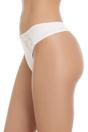 Ivory Camille Lingerie Ivory 3 Pack Floral Lace Thong, Image 2 of 4