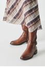 Brown Tamaris Brown Tamaris Womens Cognac Riding Boots, Image 7 of 8