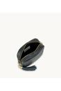 Navy The Tassel Navy Leather Crossbody Bag, Image 4 of 4