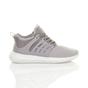 Grey AJVANI Grey Lace Up Trainers, Image 2 of 5