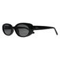 Black Ray-Ban Black Oval Polished Black Dark Grey RB4441D Bio Based, Image 2 of 3