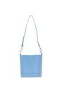 Blue Elegant Crossbody Bucket Bag, Image 5 of 6