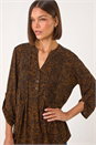 Amber Floral Paisley Pintuck Shirt, Image 4 of 5