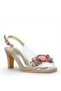 Pink Women’s Crystal Heel Sandals - Mira 01, Image 2 of 7