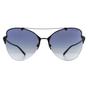 Black Tiffany Black Cat Eye Black Blue Gradient Sunglasses, Image 1 of 4