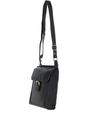 Grey Ashwood Leather Grey Vintage Small Leather Travel Shoulder Bag, Image 3 of 4