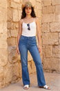 Denim Dusk Bootcut Jeans, Image 1 of 4