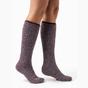 Pink Knee High Merino Wool Socks, Image 4 of 5