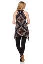 Black Plain Basic Leggings, Image 3 of 5