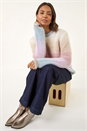 Neutral Ombre Tinsel Knit Jumper, Image 2 of 7