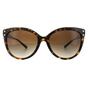 Brown Cat Eye Dark Havana Brown Gradient Sunglasses, Image 1 of 6