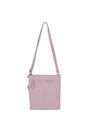 Light Pink 'Bella' Real Leather Crossbody Bag, Image 3 of 4