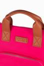 Fuchsia Etre Fuchsia Plain Top Handle Foldable Backpack, Image 5 of 5