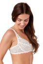 Ivory Classic Floral Lace Underwired Bra, Image 4 of 5