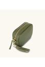 Olive The Tassel Olive Leather Crossbody Bag, Image 4 of 5