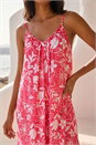 CORAL Floral Strappy Maxi Dress, Image 4 of 4