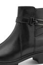 Black Tamaris Black Tamaris Womens Black Buckle Biker Boots, Image 7 of 7