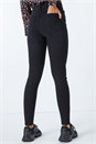 Black Super Skinny Stretch Jeans , Image 3 of 4