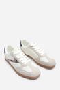 White Anaiah Low Profile Side Panel Detailed Trainer, Image 4 of 6