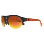 Black Semi Rimless Black Orange Mirror ML0050, Image 2 of 4