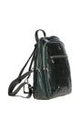 Green 'Camilla' Real Leather Backpack, Image 2 of 4