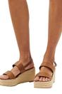 Brown Keoni Wedge Sandals, Image 1 of 3
