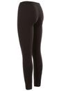 Black Fuzzy Sherpa Leggings, Image 2 of 4