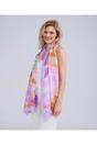 Rose Lyra - Lightweight Printed Spring Scarf - Misty Rose, Image 1 of 1