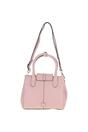 Light Pink 'Vera' Real Leather Tote Bag, Image 3 of 5
