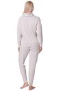 Beige Camille Lingerie Beige Comfy Fit Marl Hacci Pyjama set, Image 3 of 5