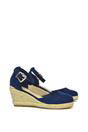 Navy 'Forest' Closed Toe Espadrille Wedge Heel Sandals, Image 2 of 5