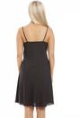 Black Camille Lingerie Black Knee Length Full Slip, Image 5 of 5
