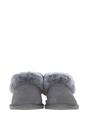 Grey Fenland England Grey Real Sheepskin Booties, Image 3 of 5