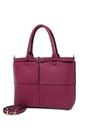 Wine Buckle Shoulder Bag, Image 1 of 2