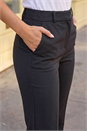 Charcoal Short Bootcut Stretch Trousers, Image 4 of 4