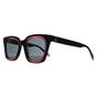 Black Benetton Black Square Solid Black Pink Dark Grey BE5086, Image 2 of 3