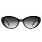 Black Kate Spade Black Oval Black Grey Gradient Crystal/S Sunglasses, Image 1 of 3