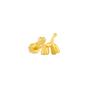 Gold Balloon Dog Poodle Piecing, Image 1 of 1