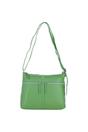 Green 'Mourne' Sleek Real Leather Shoulder Bag, Image 2 of 5
