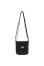 Black Small Real Leather Crossbody Bag, Image 2 of 5