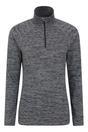 Black Bend & Stretch Half Zip Midlayer, Image 1 of 4