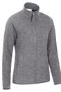 Charcoal Snowdon II Melange Full Zip Fleece Jacket, Image 4 of 4