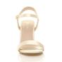 Ivory AJVANI Ivory High Heel Barely There Strappy Sandals, Image 6 of 6