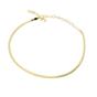 Gold Gold Plated Everyday Herringbone Chain Bracelet, Image 1 of 1