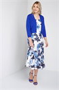 Royal Blue Bow Back Shrug, Image 4 of 4