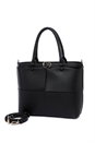 Black Buckle Shoulder Bag, Image 1 of 1