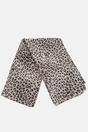 Cream Leopard Print Lightweight Scarf, Image 2 of 3
