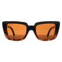 Black Montana Black Rectangle Shiny Black Turtle Brown Polarized MP193, Image 1 of 4