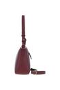 Wine Real Leather Shoulder Bag, Image 5 of 5