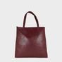 Burgundy Assots London Burgundy 'FREYA' Semi Structured Unlined Embossed Croc Leather Tote Bag, Image 1 of 2